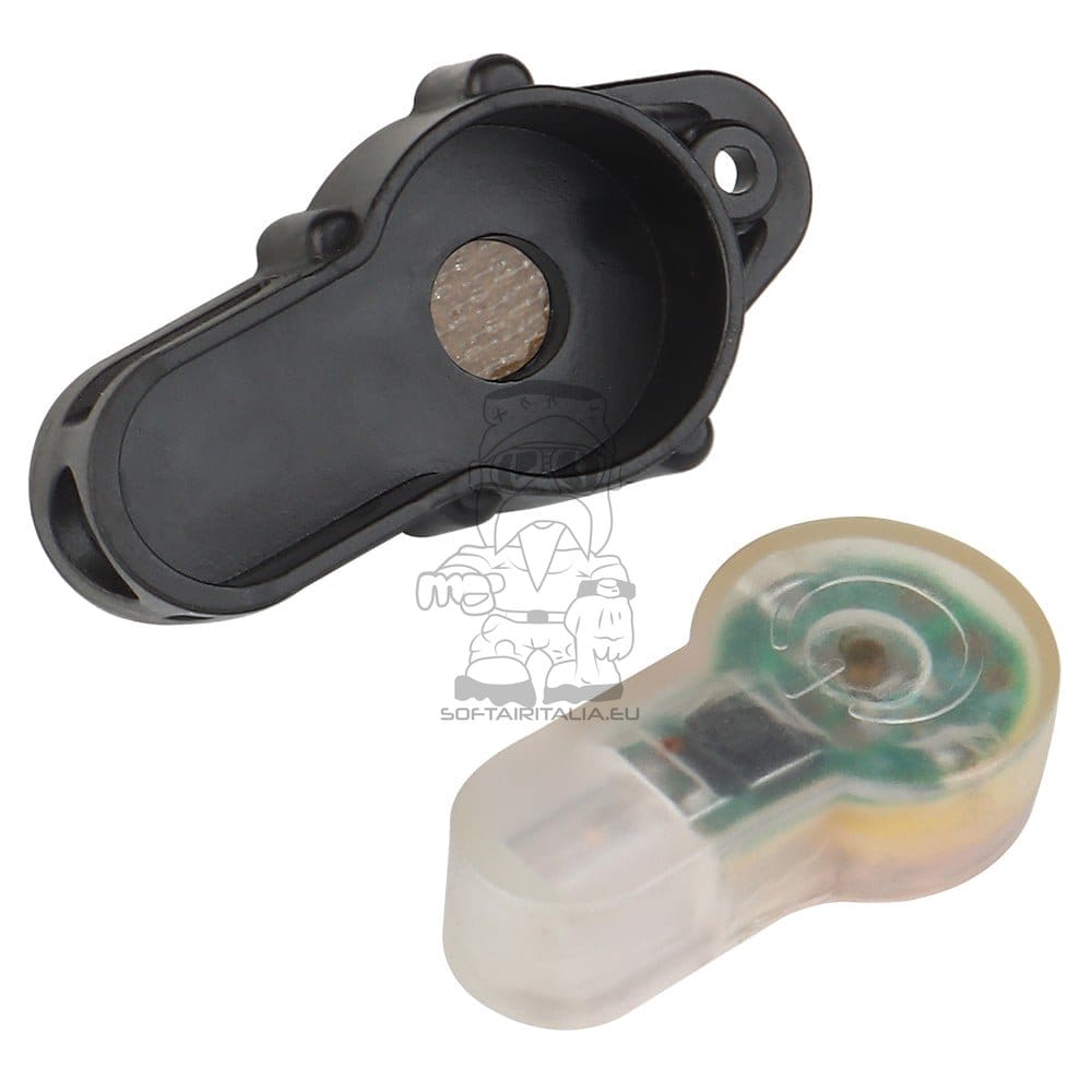 Luce di Segnalazione Blu con Supporto Nero di WOSPORT
