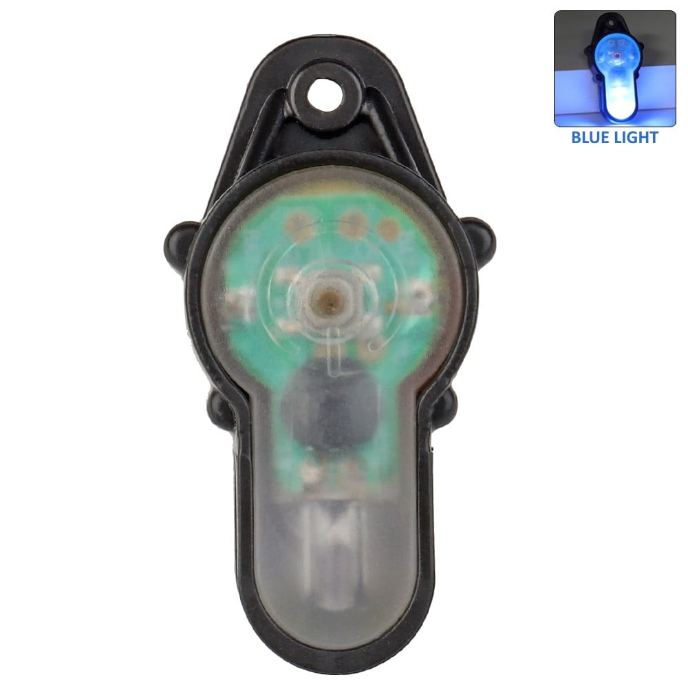 Luce di Segnalazione Blu con Supporto Nero di WOSPORT