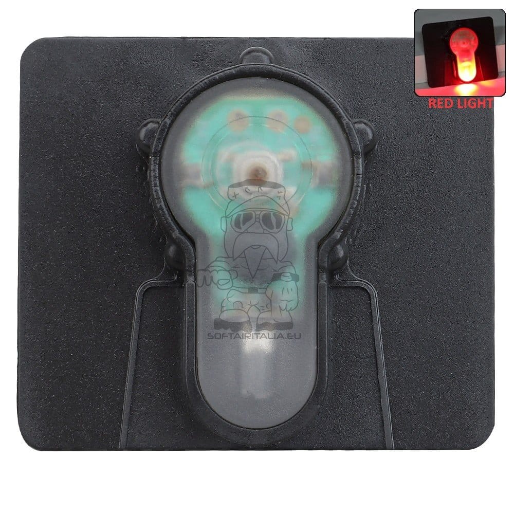 Luce di Segnalazione Rossa su Velcro di WOSPORT