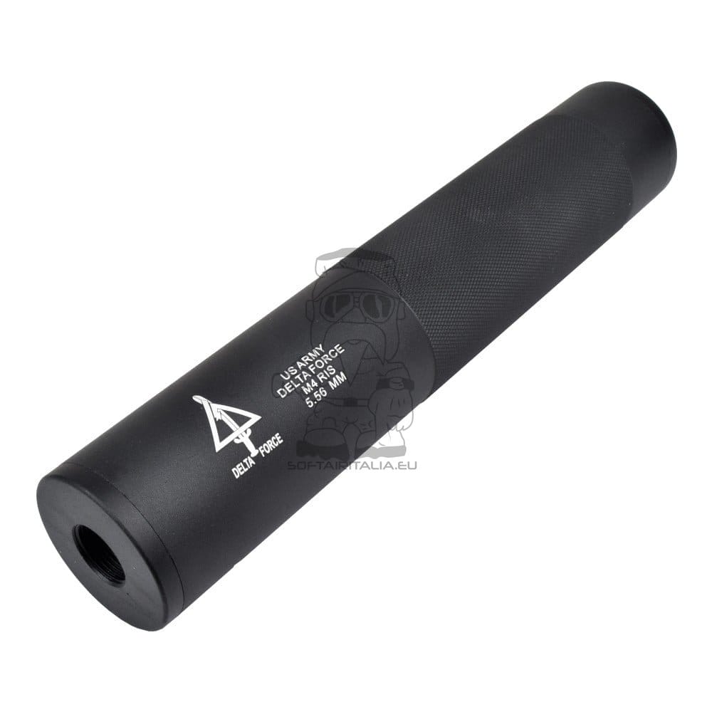 Silenziatore Airsoft 190x35mm Tipo E di CYMA