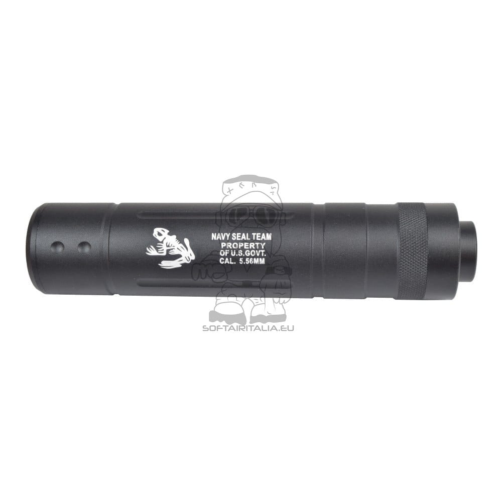 Silenziatore Airsoft 145x30mm Tipo A di CYMA