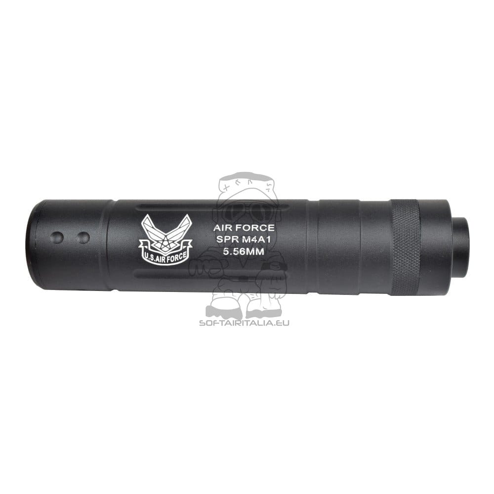 Silenziatore Airsoft 145x30mm Tipo B di CYMA