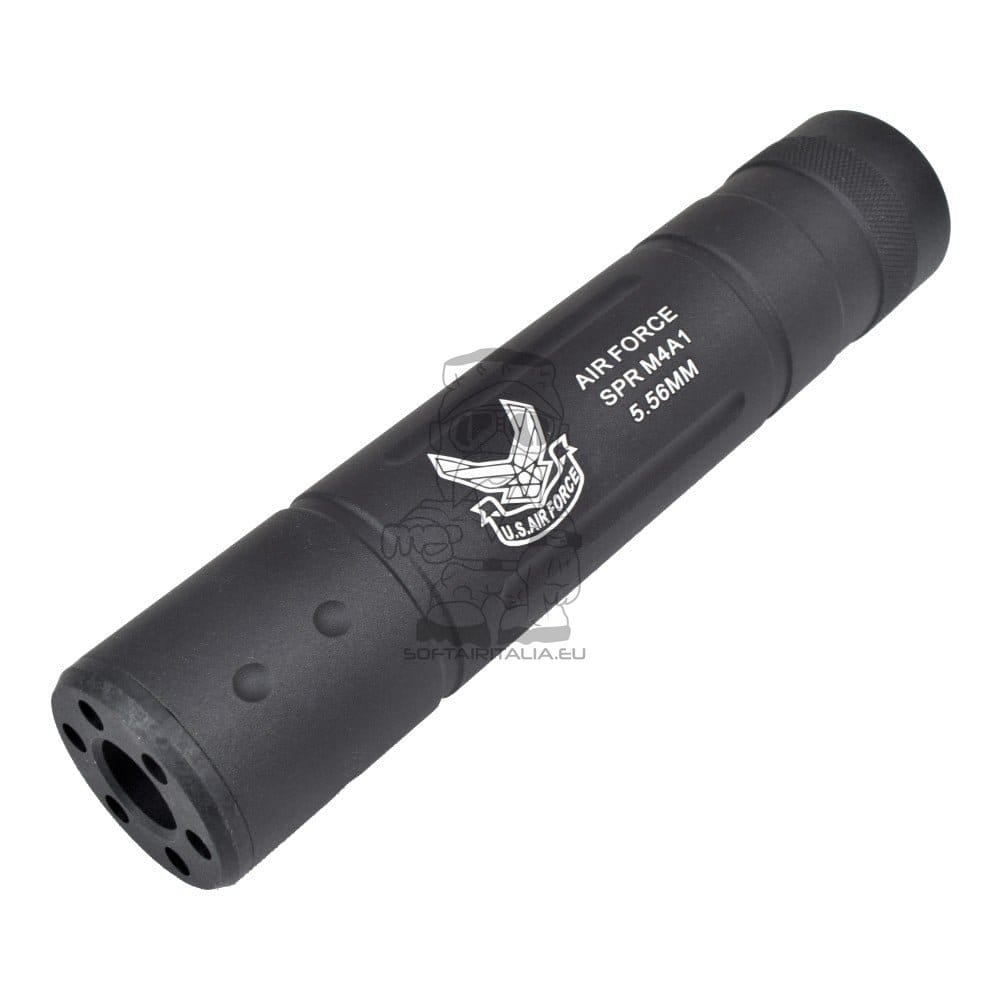 Silenziatore Tipo B 155x30mm per Softair di CYMA