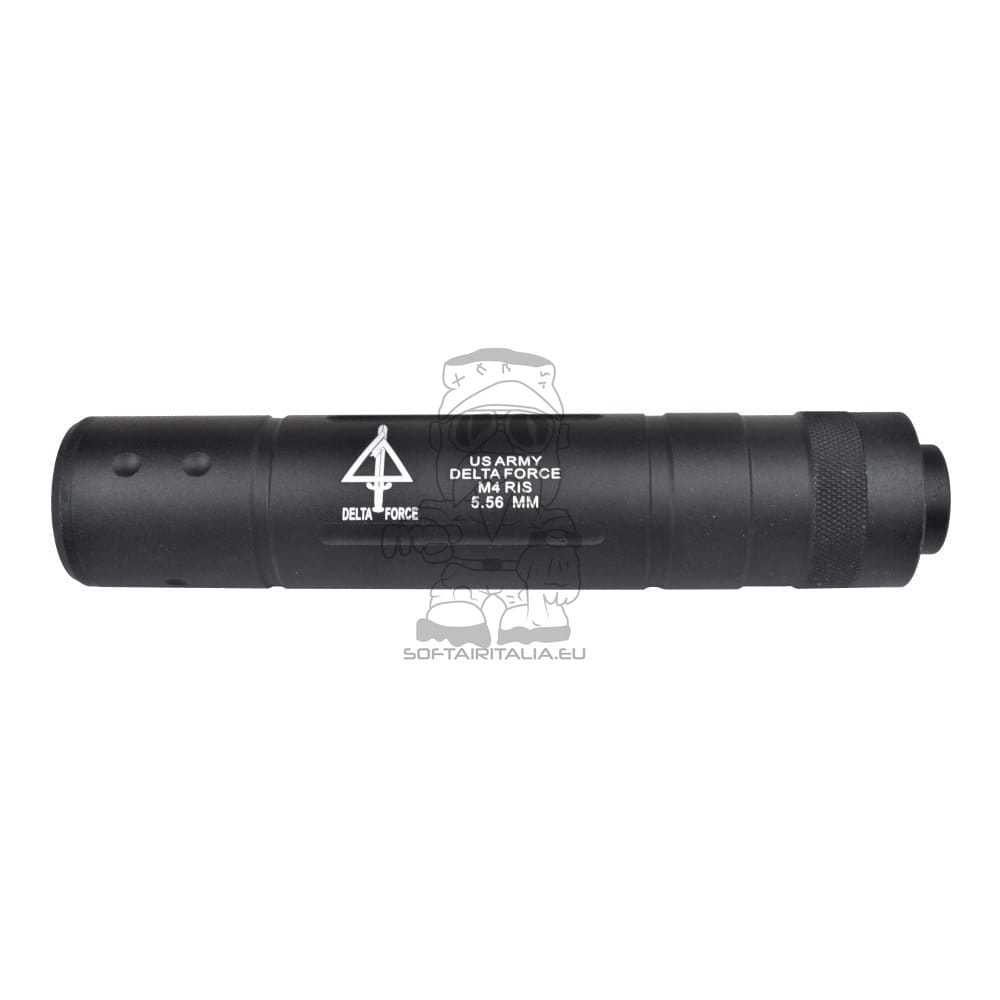 Silenziatore Airsoft 155x30mm Filetto 14mm CCW di CYMA