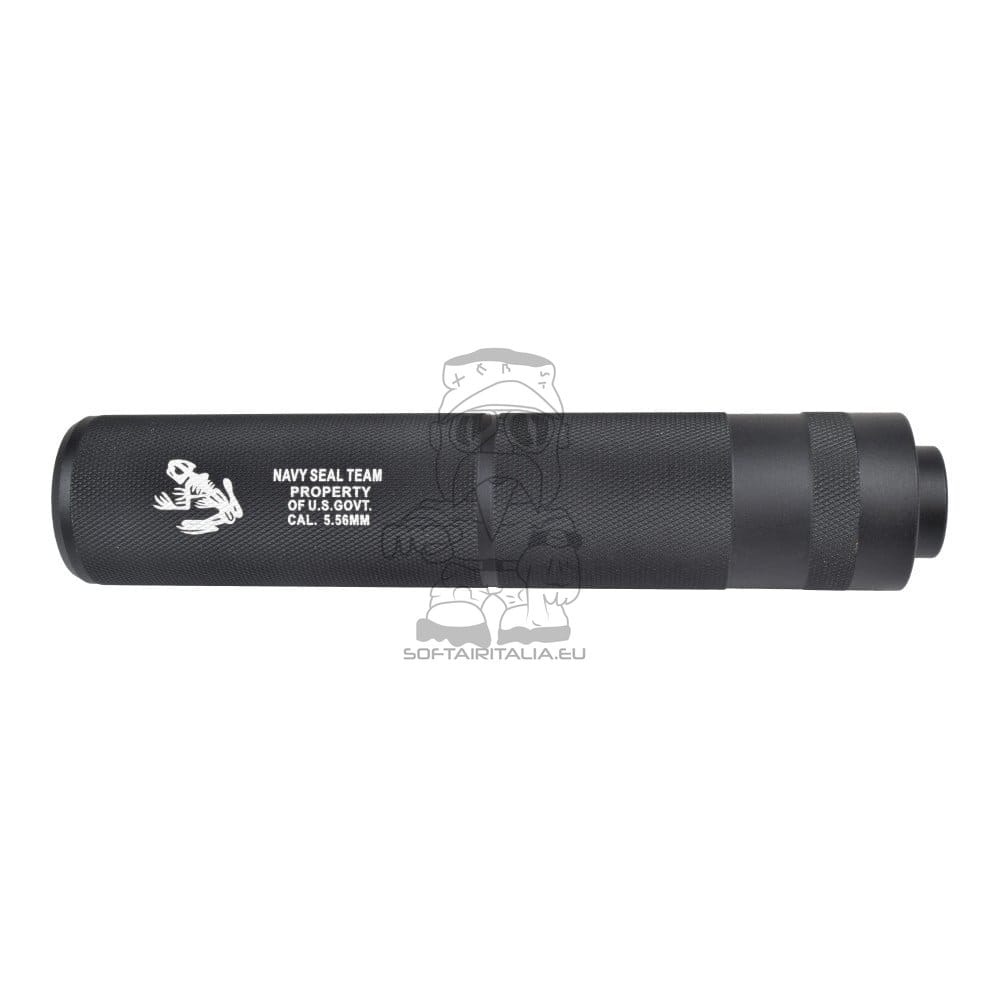 Silenziatore Tipo A 155x30mm per Softair di CYMA