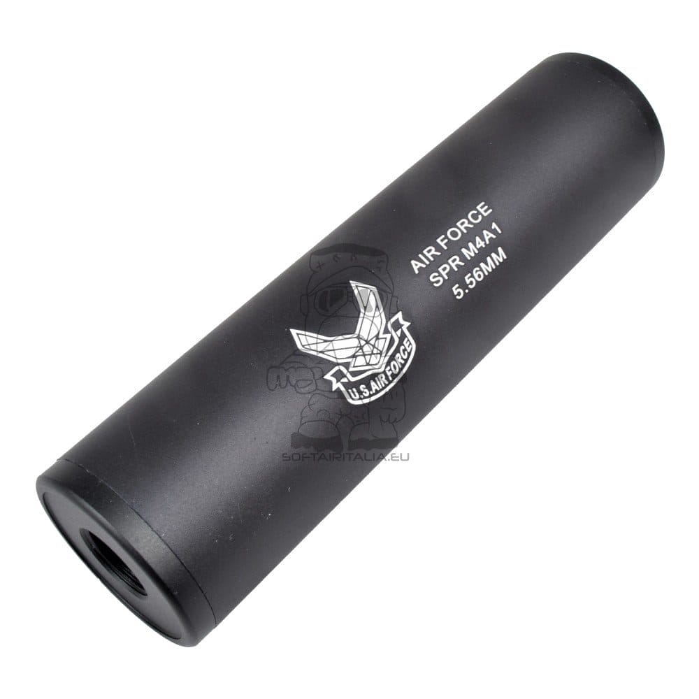 Silenziatore Tipo B 130x35mm per Softair di CYMA
