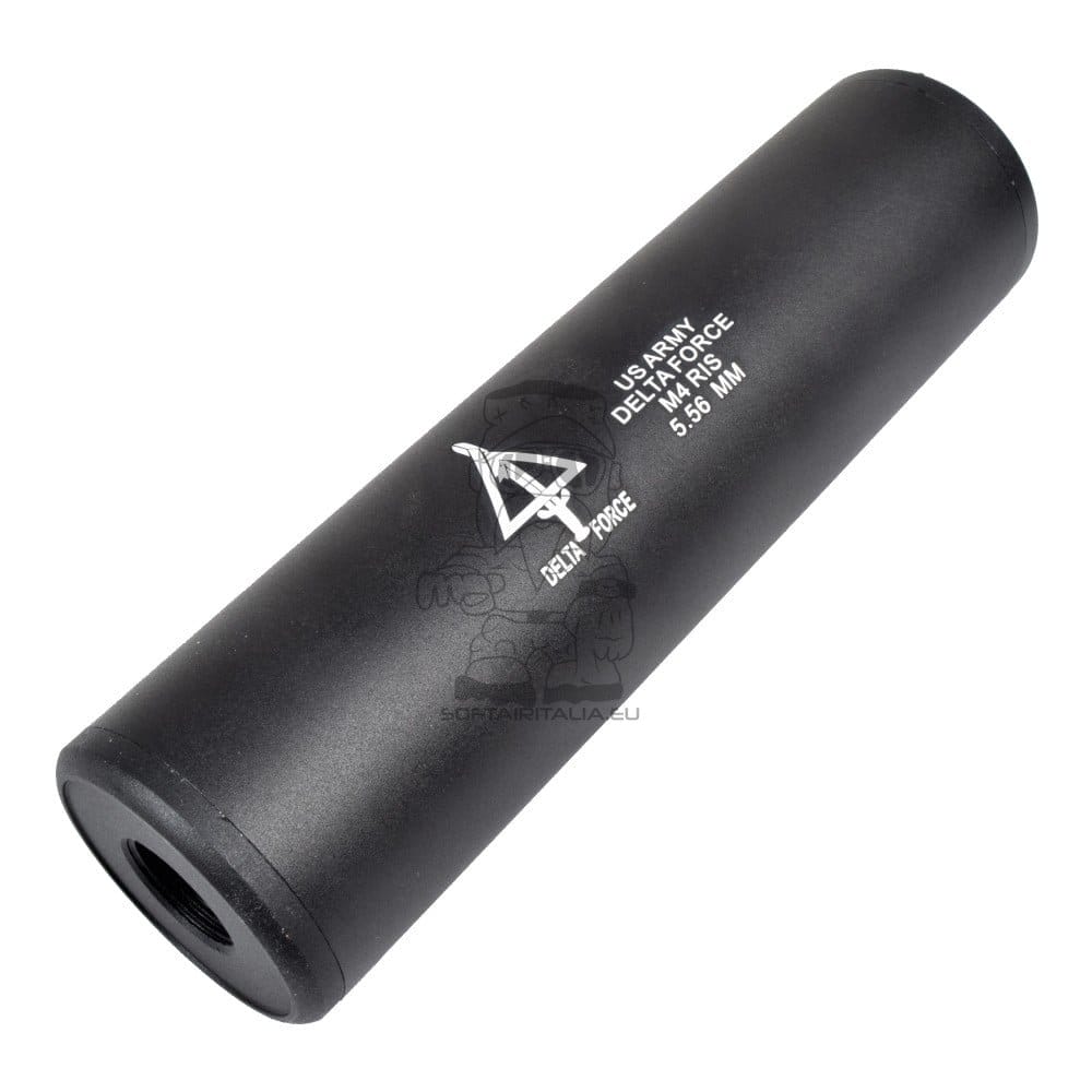 Silenziatore Airsoft 130x35mm Tipo E di CYMA
