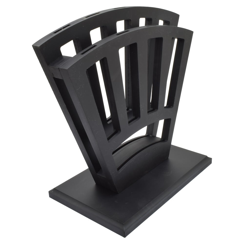 Espositore in legno per 9 spade