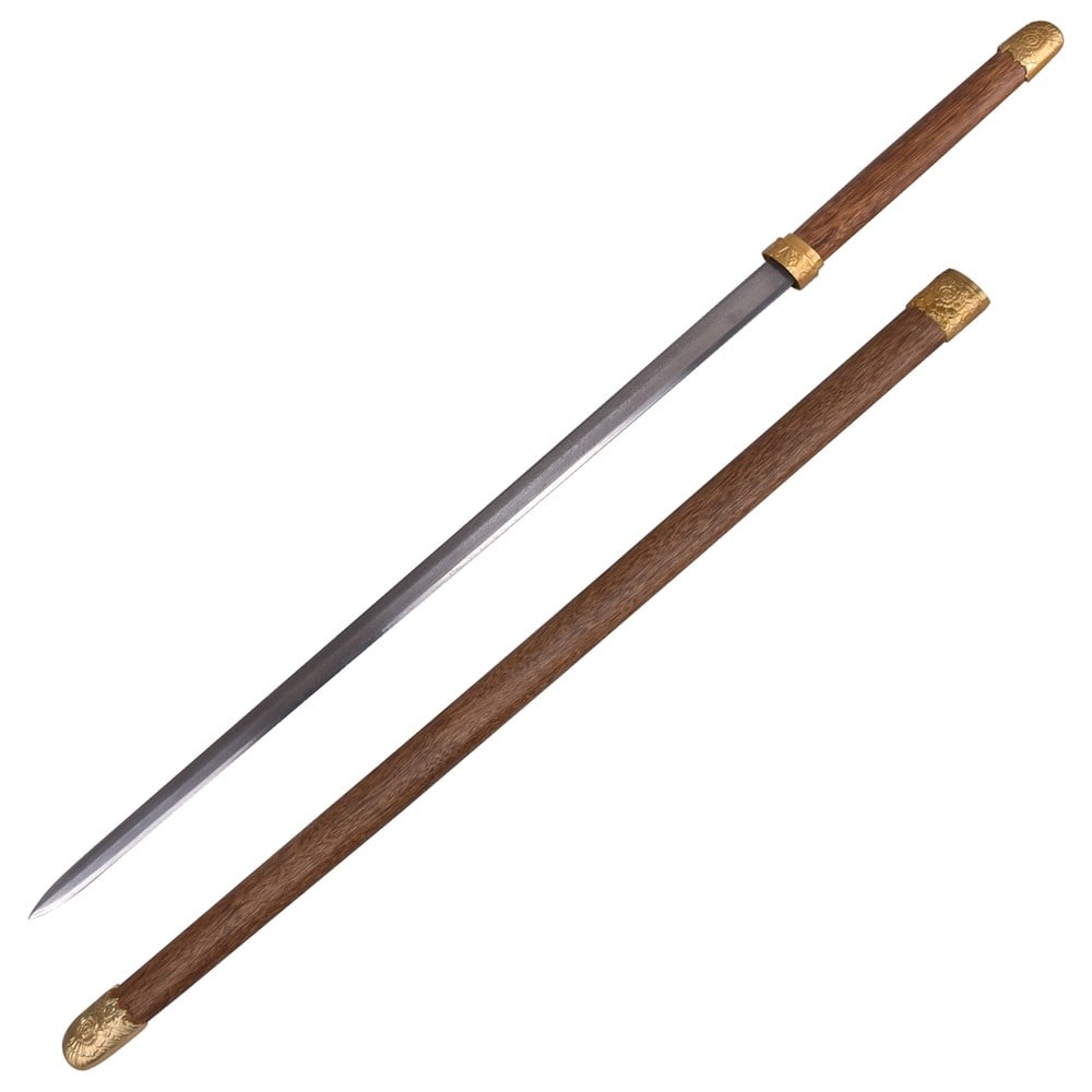 Spada ornamentale ispirata alla katana tradizionale Chokuto giapponese