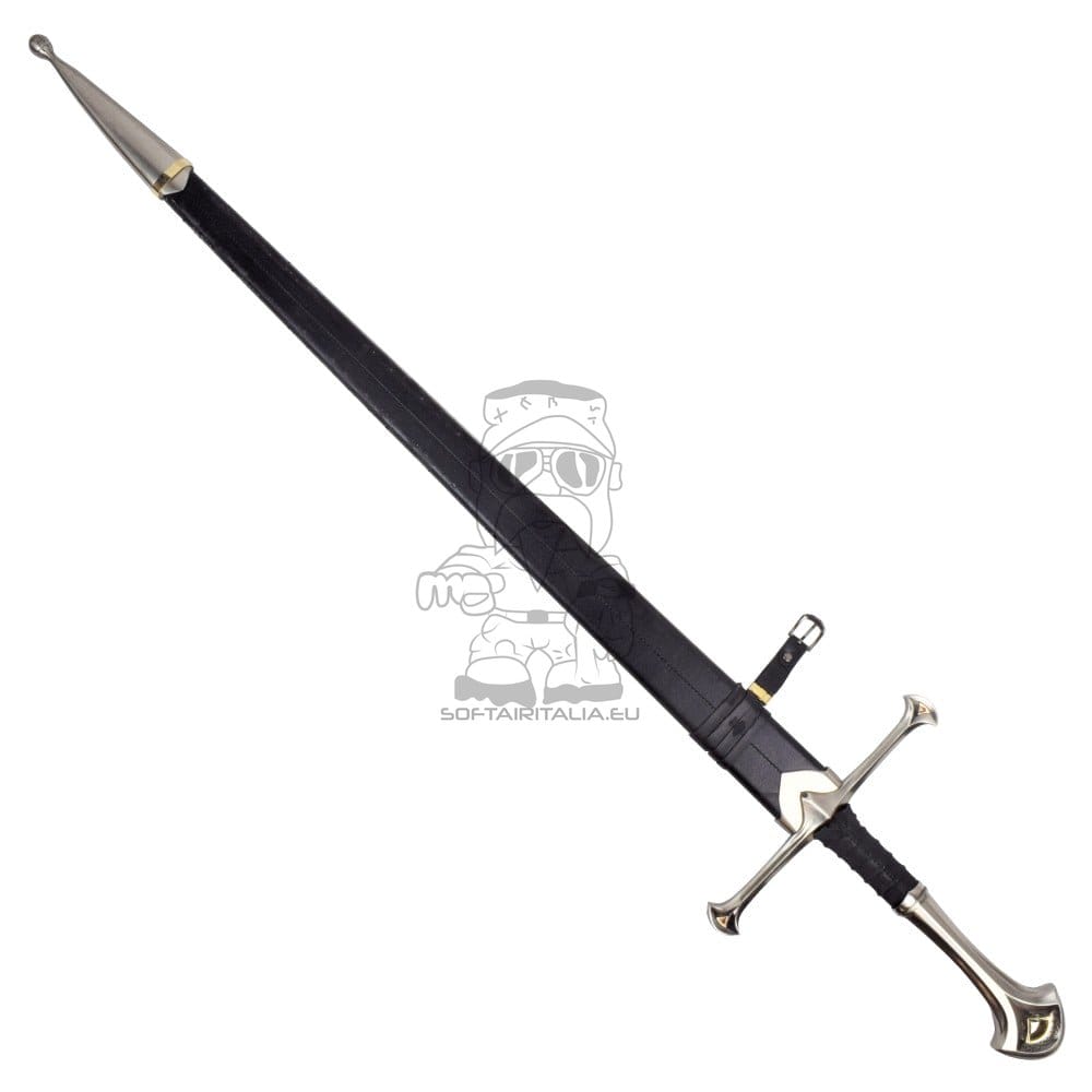 Spada ornamentale con incisioni ispirata ad Anduril di Aragorn