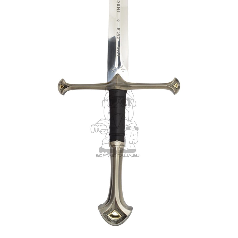 Spada ornamentale con incisioni ispirata ad Anduril di Aragorn