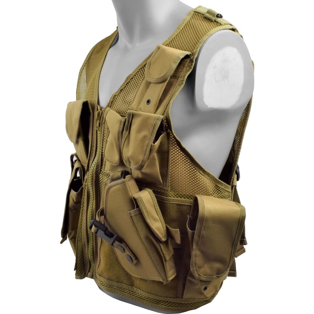 Gilet tattico tan di ROYAL