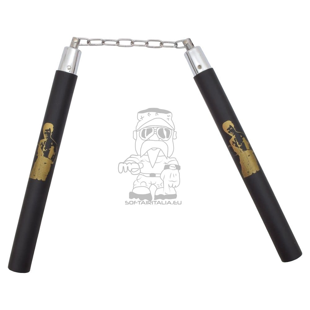 Nunchaku in plastica e gomma