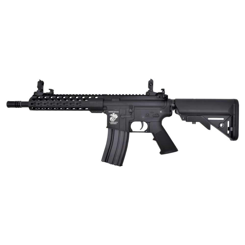 Fucile elettrico M4 Full Metal ETU Version nero di D|BOYS