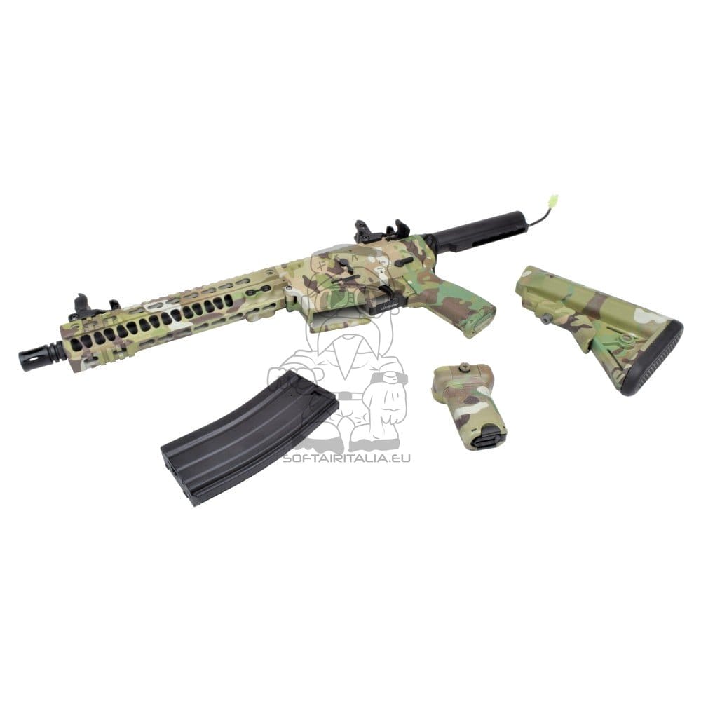 Fucile elettrico M4 9,5" metallo Multicam di D|BOYS