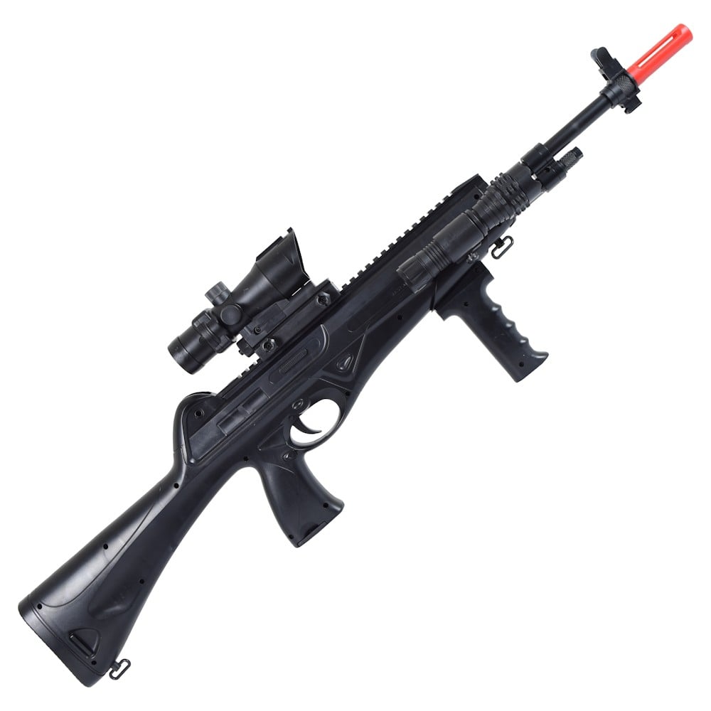 Fucile a molla Vigor con red dot e torcia