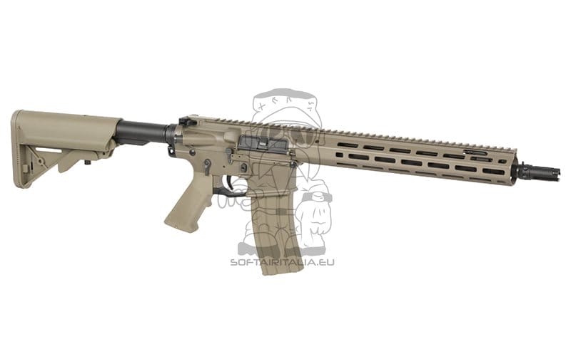 Fucile softair M4/AR-15 Knight's Armament ETU Tan di WELL PRO