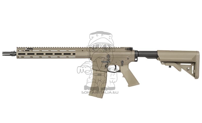 Fucile softair M4/AR-15 Knight's Armament ETU Tan di WELL PRO