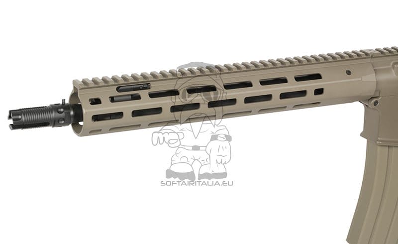 Fucile softair M4/AR-15 Knight's Armament ETU Tan di WELL PRO