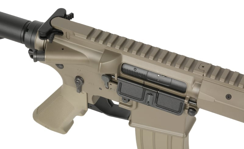 Fucile softair M4/AR-15 Knight's Armament ETU Tan di WELL PRO