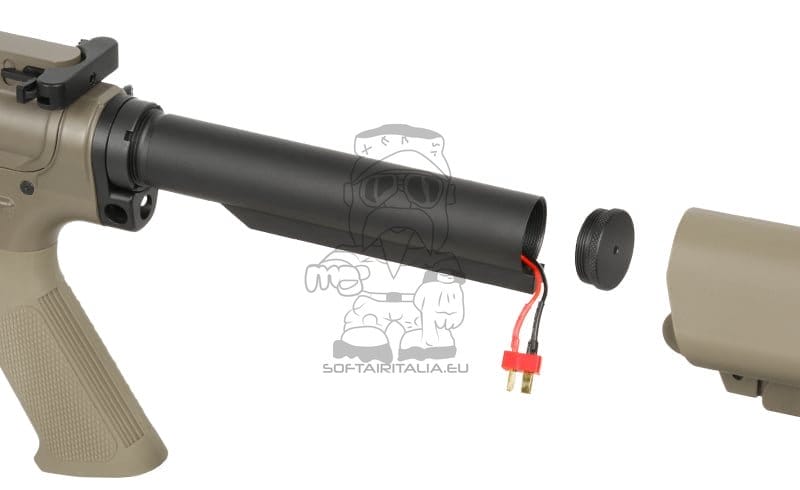 Fucile softair M4/AR-15 Knight's Armament ETU Tan di WELL PRO