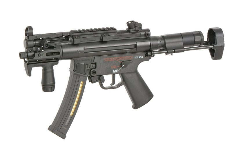Fucile elettrico MP5k CM.041L Eshooter ETU licenza Umarex di CYMA