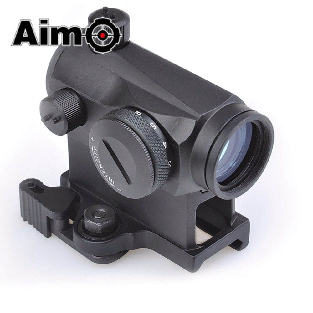 Red Dot con doppio attacco nero di AIM-O