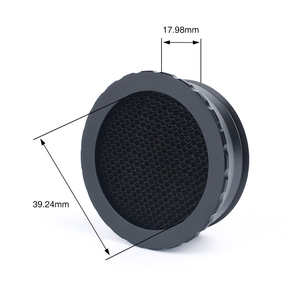 Killflash per red dot 1X38 a energia solare nero di AIM-O