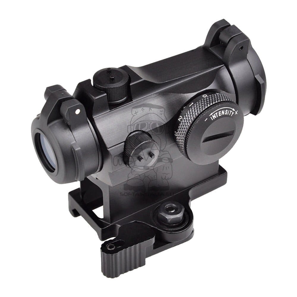 Red Dot 2 MOA nero per softair di AIM-O