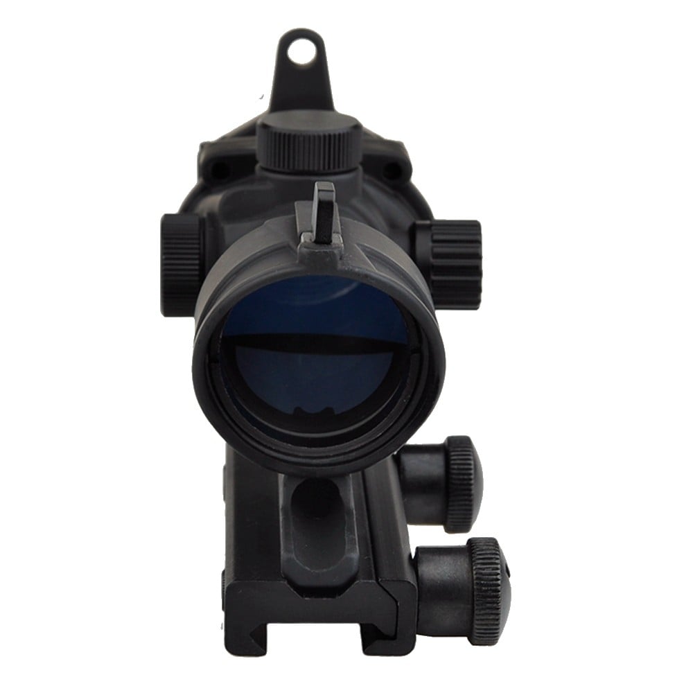 Ottica illuminata zoom 4x lente 32mm nera di AIM-O
