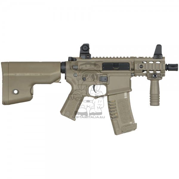 Fucile elettrico AM-007 M4 Stubby Body Dark Earth di AMOEBA