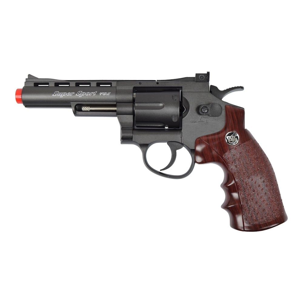 Revolver a CO2 4 pollici nero Win Gun