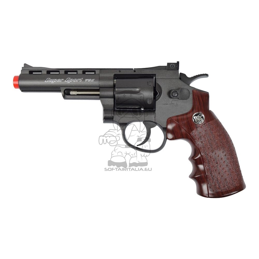 Revolver a CO2 4 pollici nero Win Gun