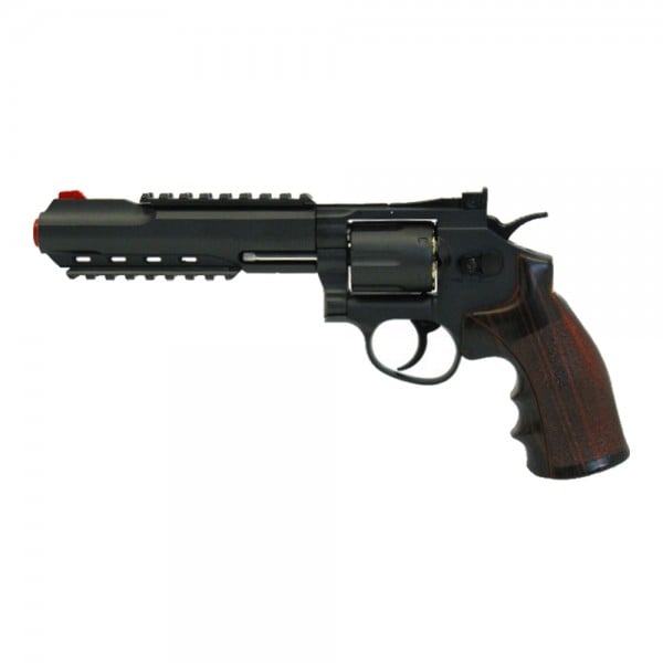 Revolver a CO2 Win Gun 6 pollici nero