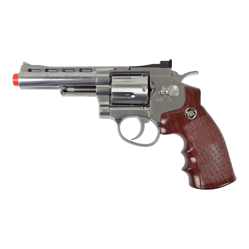 Revolver a Co2 4 pollici argento