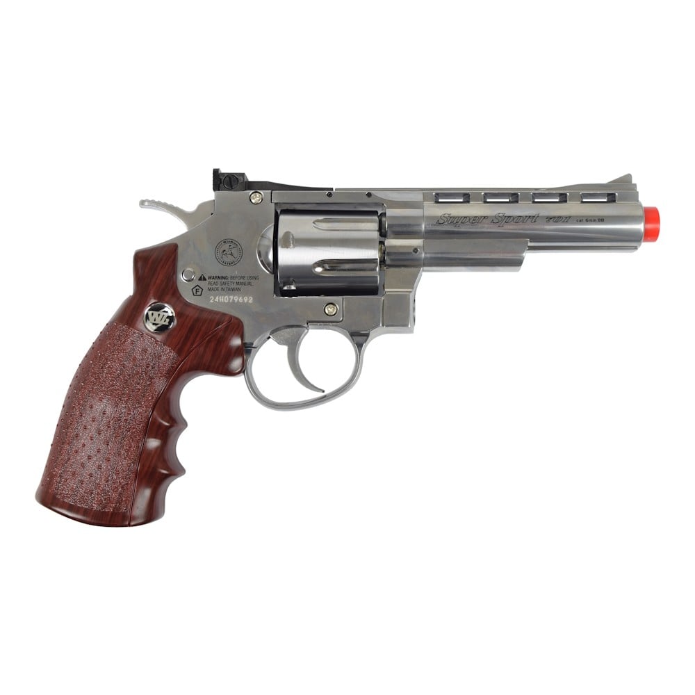 Revolver a Co2 4 pollici argento
