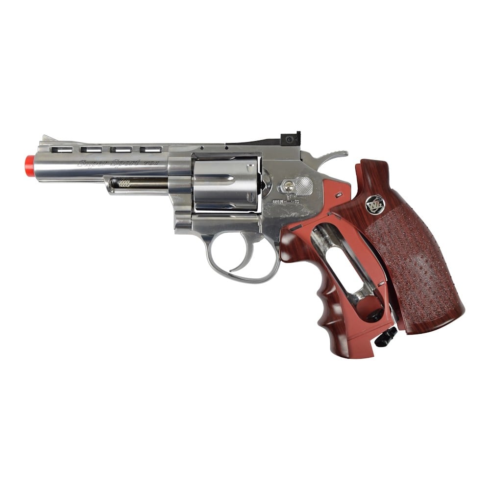 Revolver a Co2 4 pollici argento