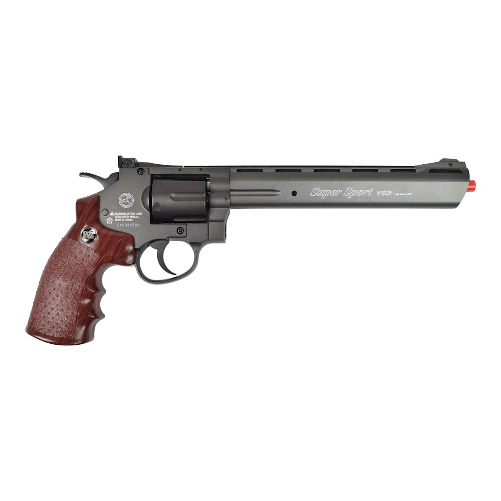 Win Gun Revolver a CO2 8" nero