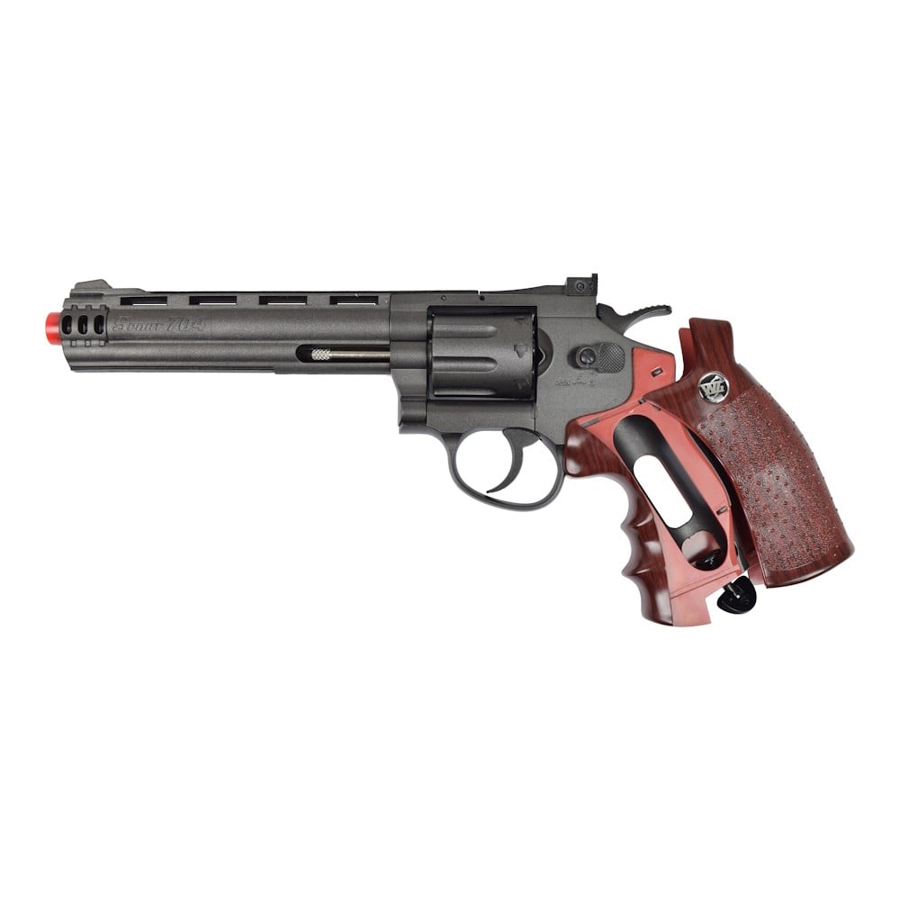 Revolver a Co2 6 pollici nero Win Gun