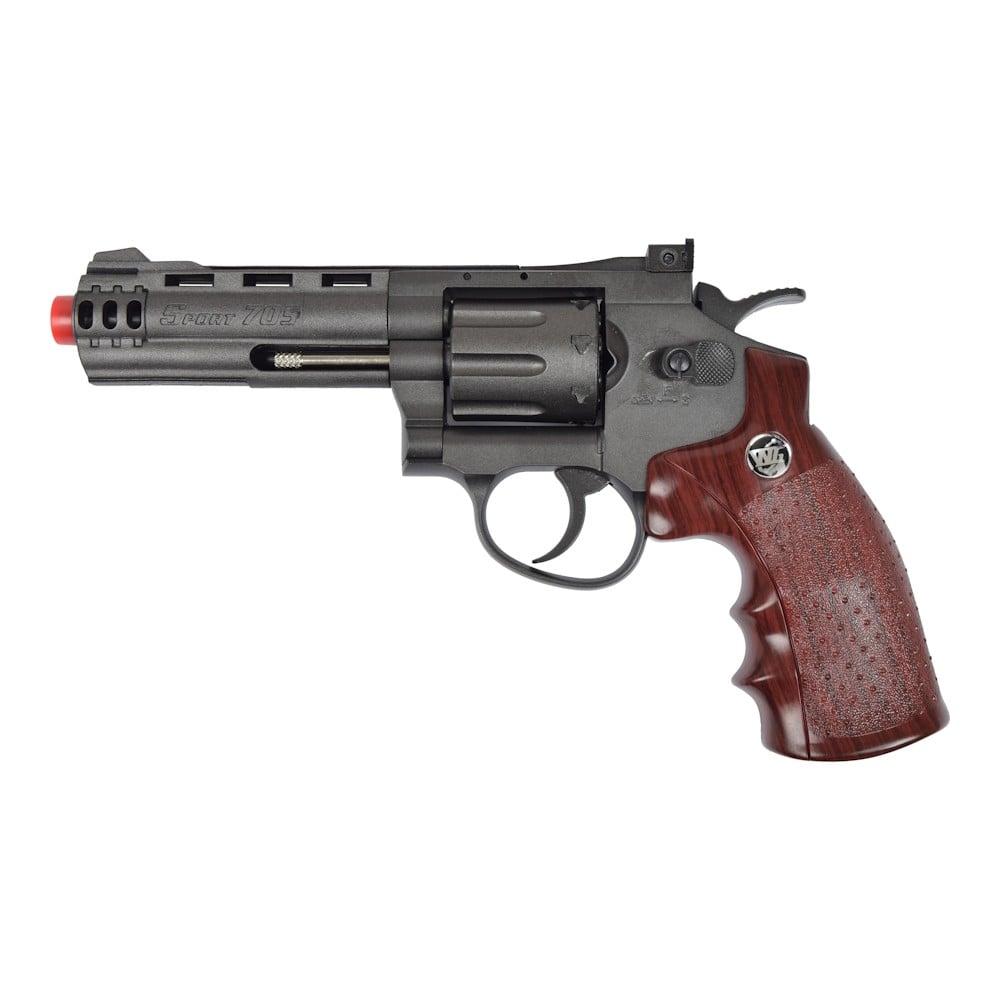 Win Gun Revolver a Co2 4" Nero