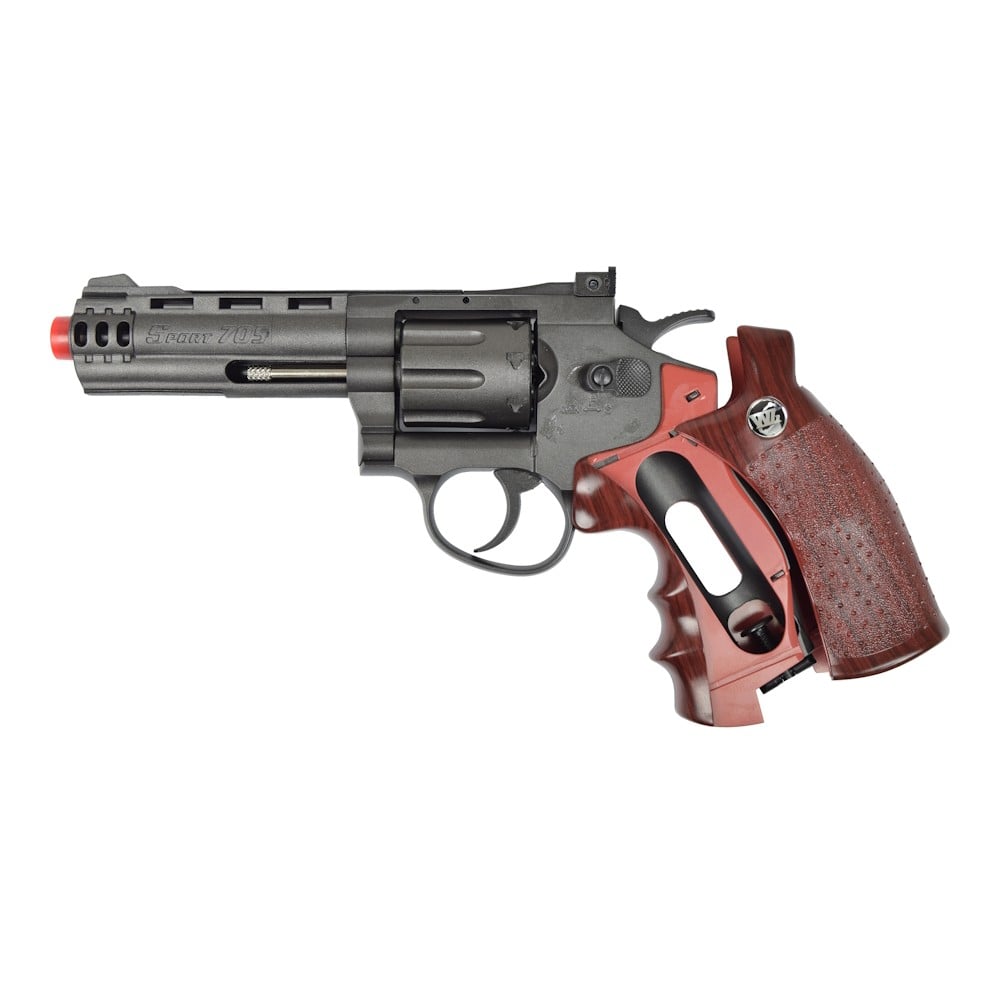 Win Gun Revolver a Co2 4" Nero