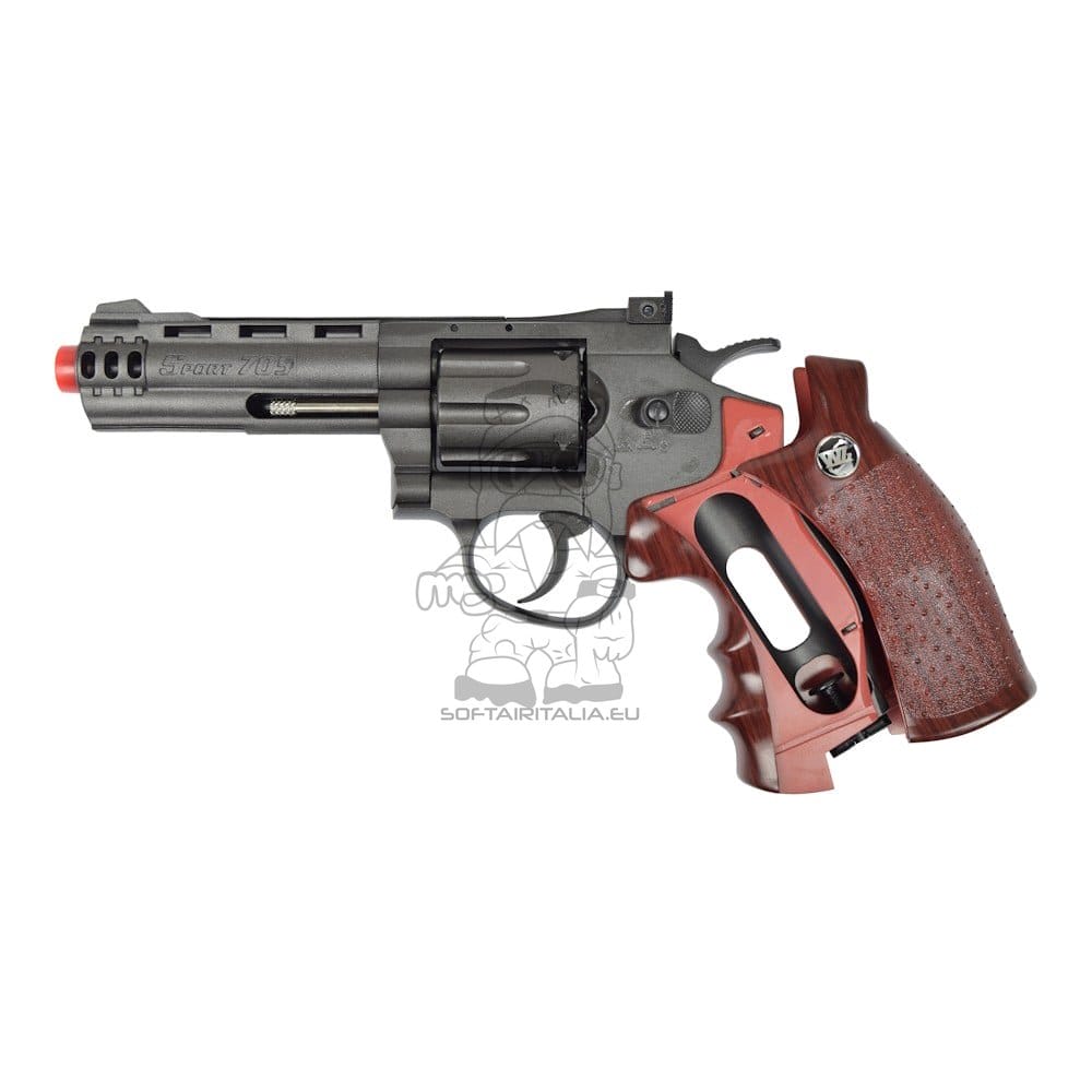 Win Gun Revolver a Co2 4" Nero