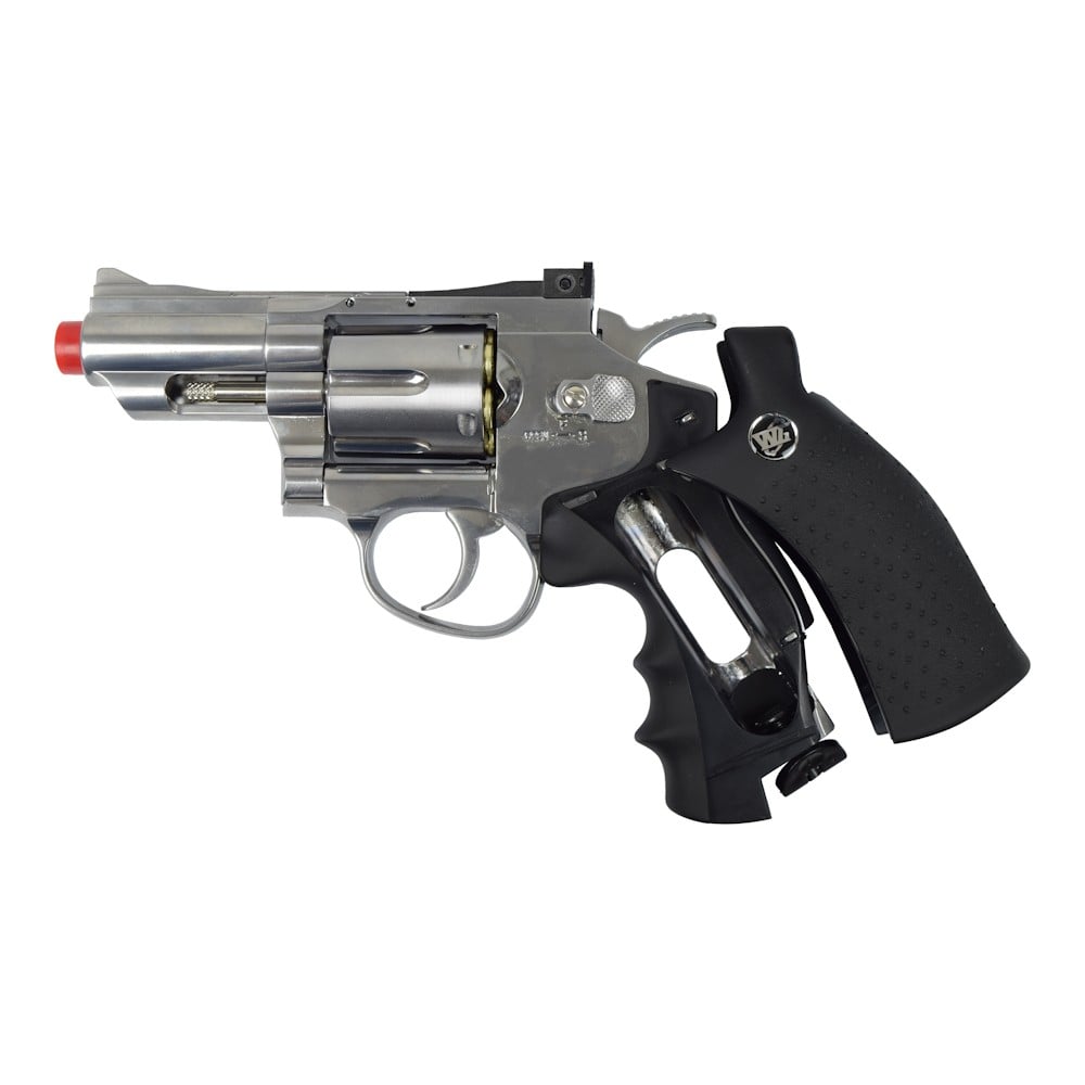 Revolver a CO2 Win Gun 2,5 pollici argento