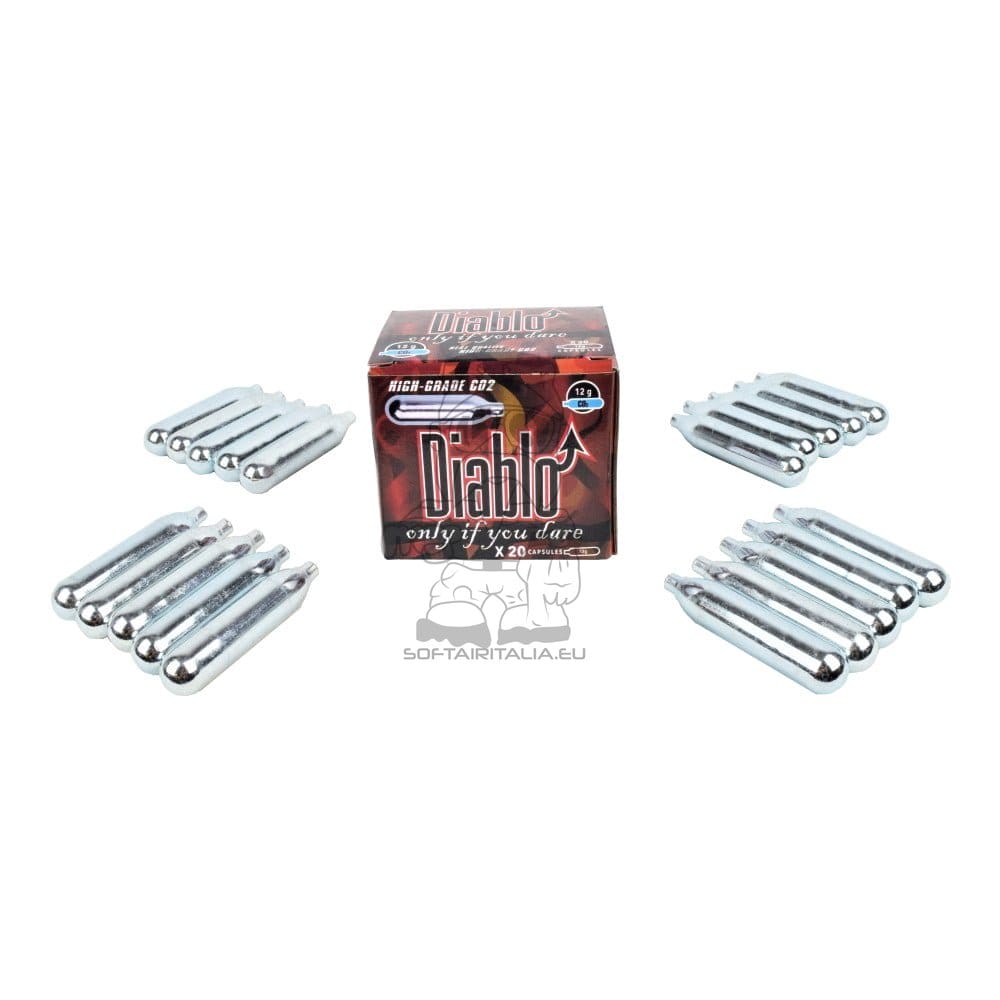 Diablo Bombolette CO2 12g Set da 20 Pezzi
