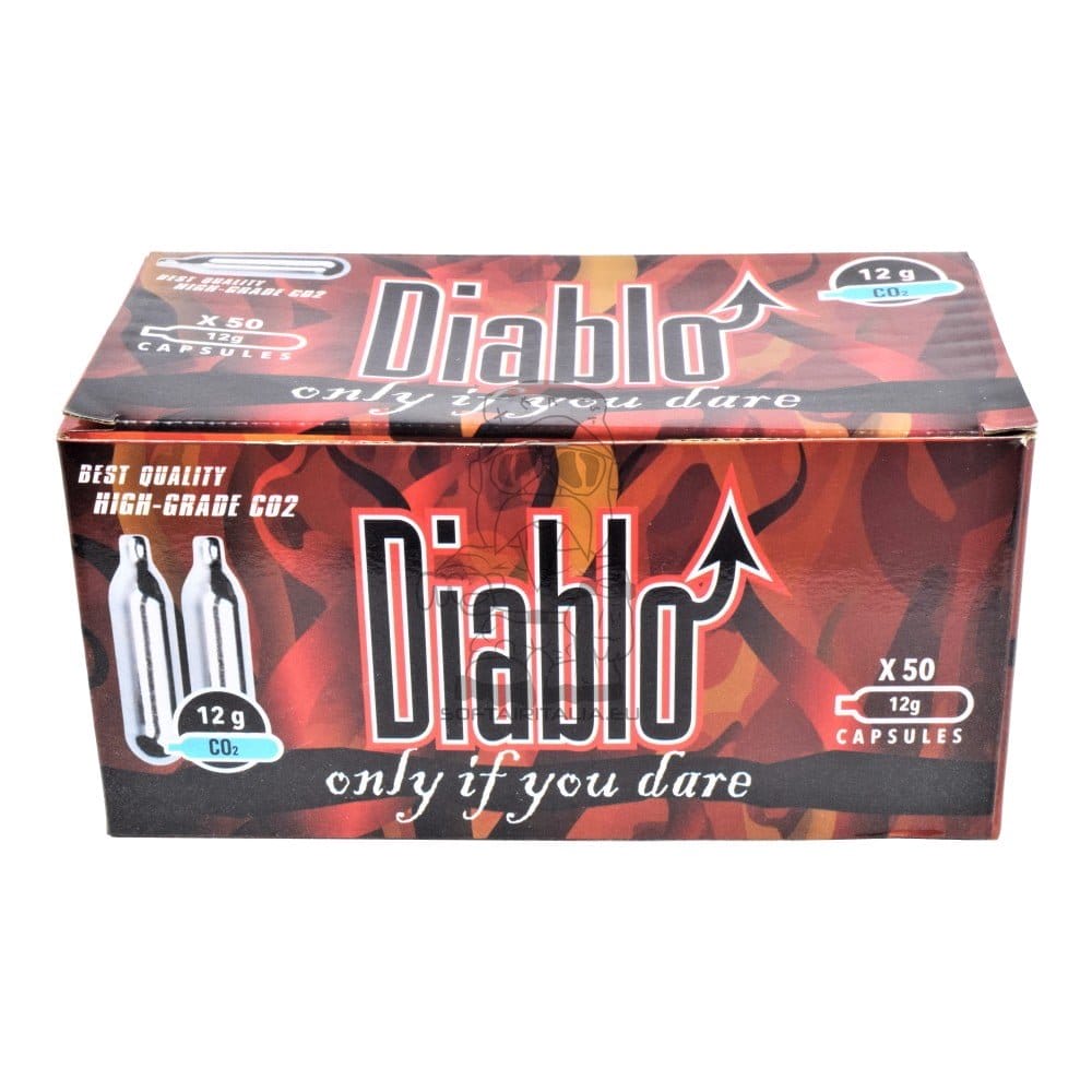 Set da 50 bombolette CO2 12g Diablo