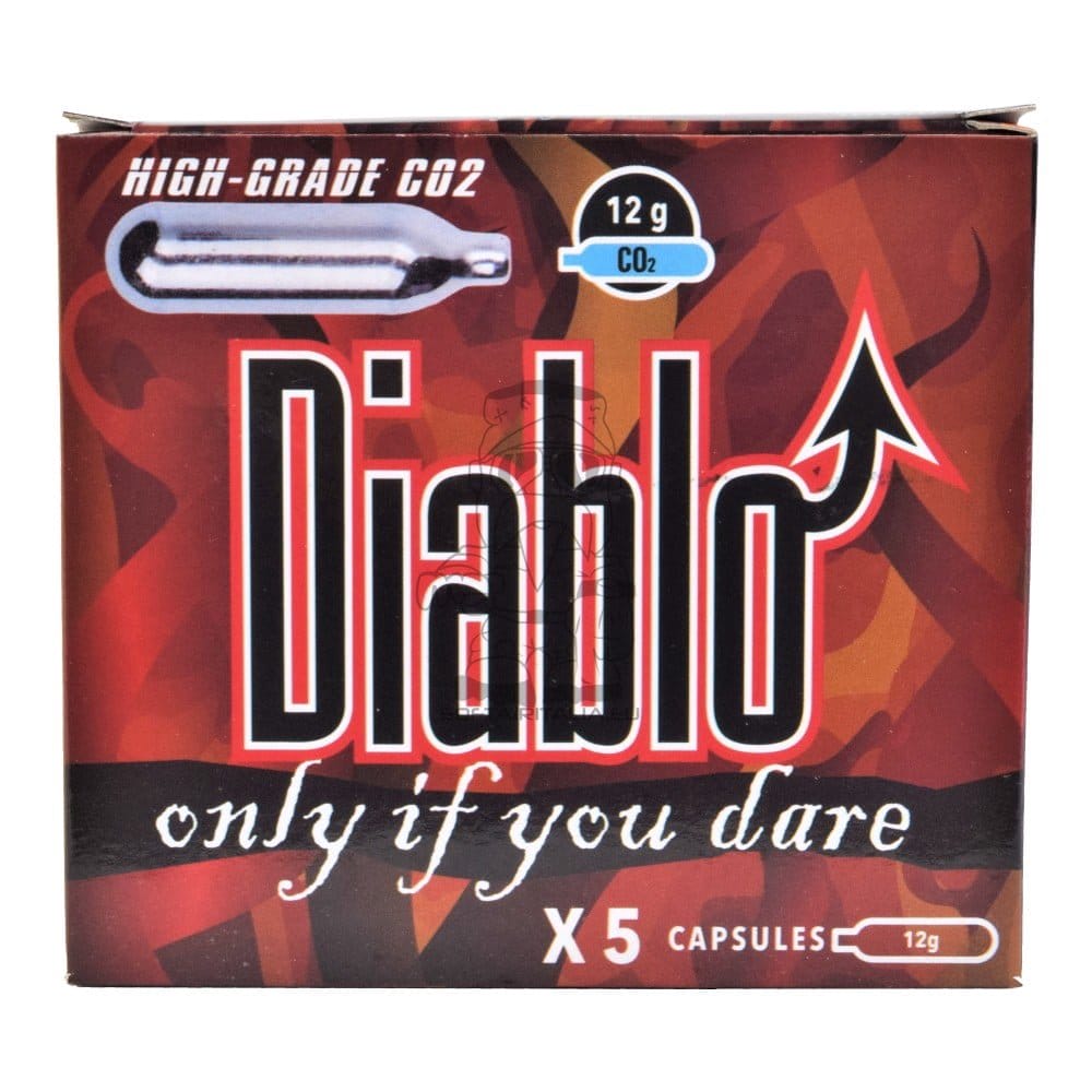 Set da 5 bombolette CO2 12g Diablo