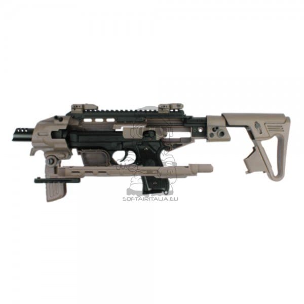 Kit di conversione carabina Caa Roni-B per serie M92/M9A1/M9 Dark Earth