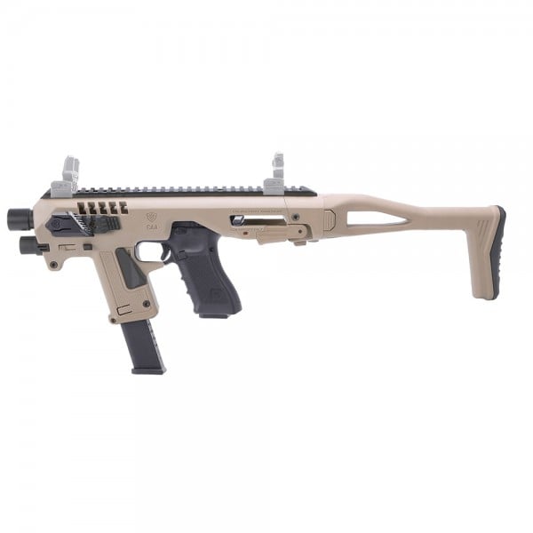 Kit di conversione carabina CAA Micro Roni per serie Glock 17-19-22 Dark Earth