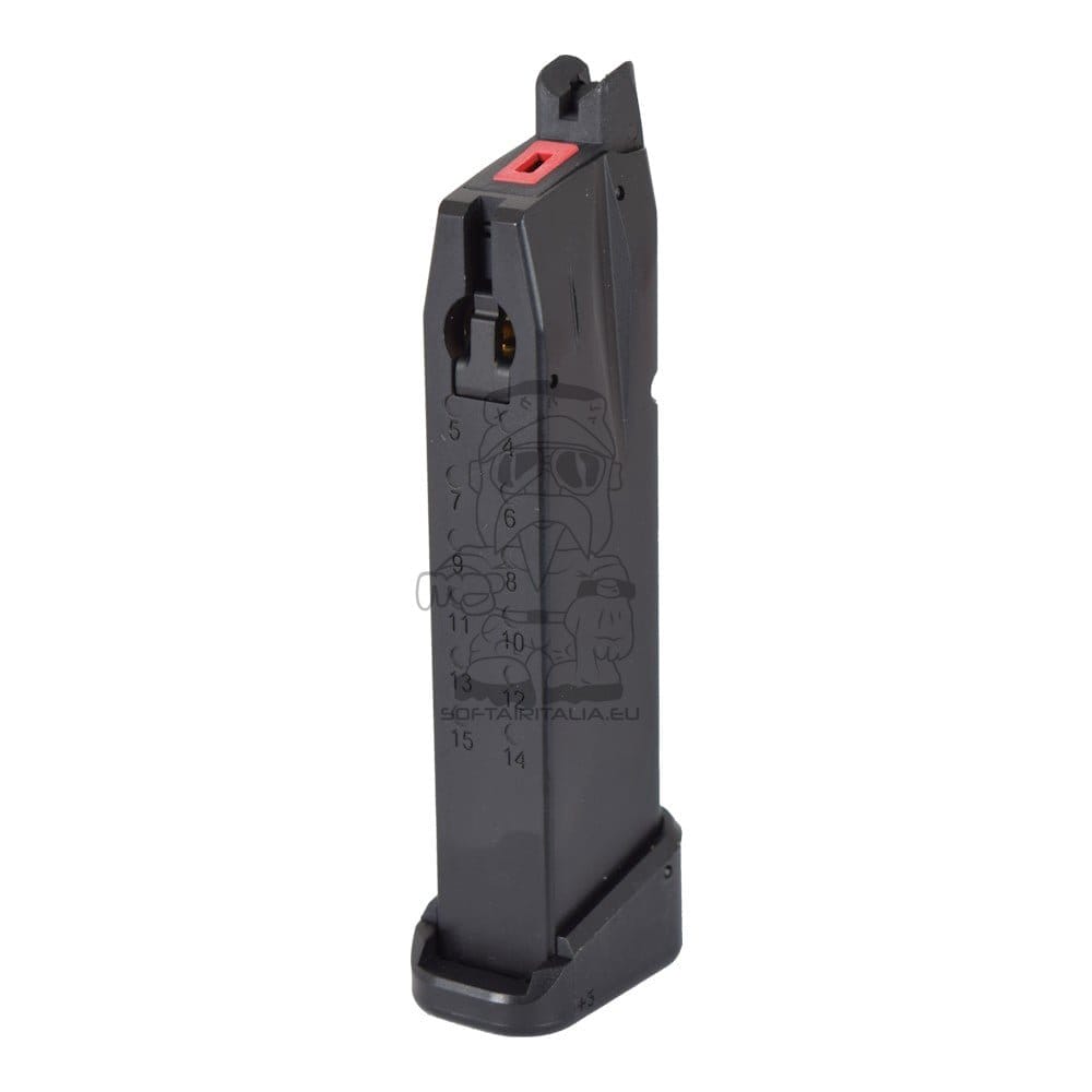 Caricatore a Co2 22 colpi per Canik TP9 Elite nero di CYBERGUN