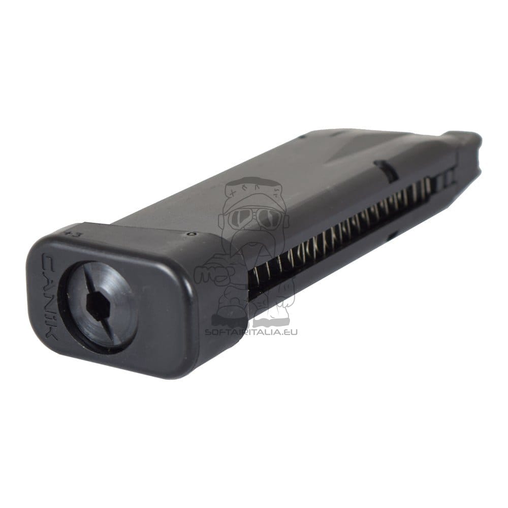 Caricatore a Co2 22 colpi per Canik TP9 Elite nero di CYBERGUN